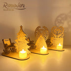 🎄Christmas Candle Memorial Display to Remember Loved Ones ,Electronic candles