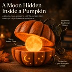 Enchanted Pumpkin Moon Lamp