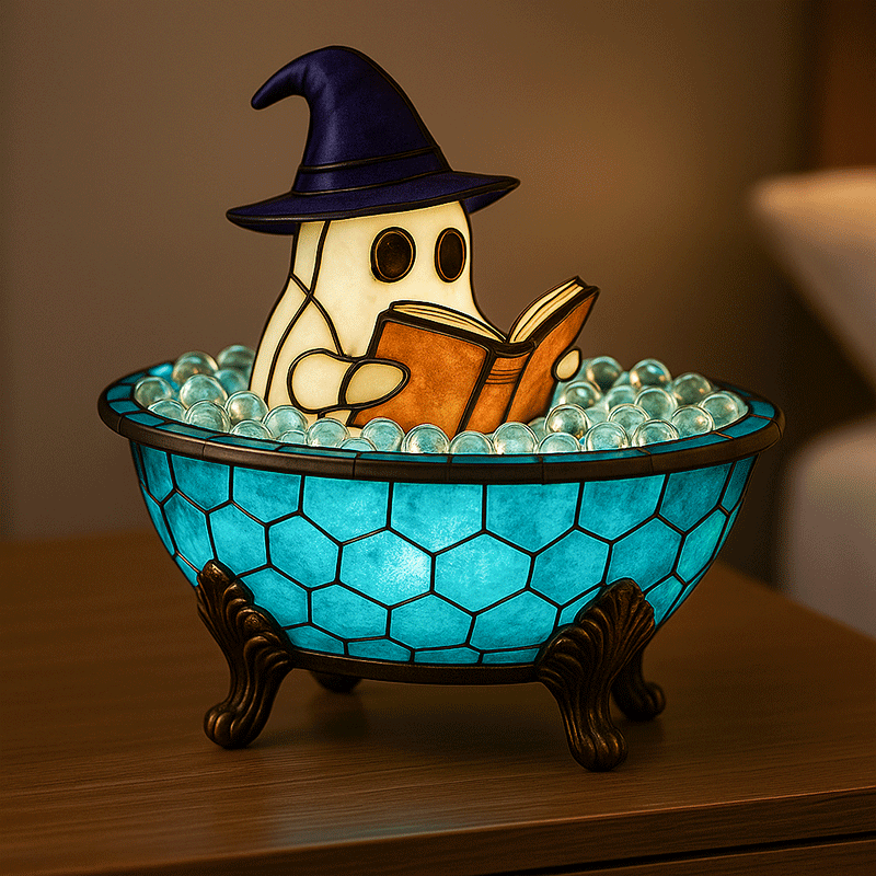 Ghost Reading Book Lamp